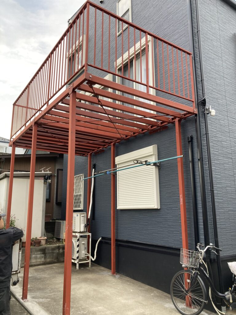 ベランダ新設工事