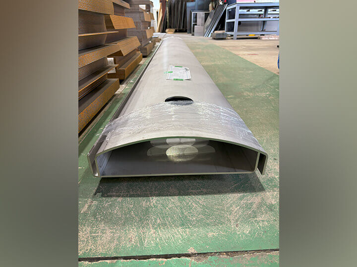 SUS310S 6mm 長尺4,994mm プレスR曲げ